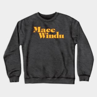 Mace Windu / Jackie Brown Mash Up Crewneck Sweatshirt